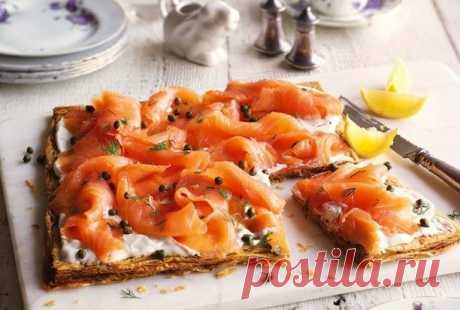 Пирог с копченым лососем | Десерт и выпечка | Рецепты | Рецепты Вкусно и Полезно