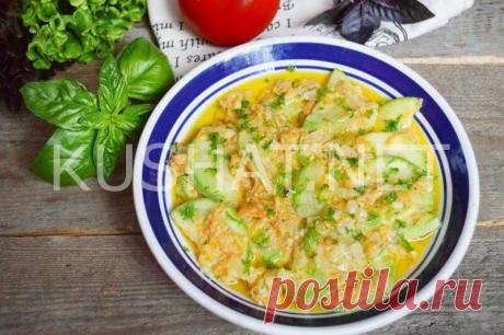 Кабачки тушеные в сметане. Пошаговый рецепт с фото - Кушать нет