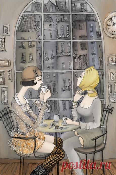 Художник, что рисует дождь: Очарование осени на картинах эмигрантки-петербурженки