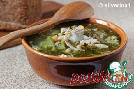 Рассольник с белой фасолью - кулинарный рецепт
