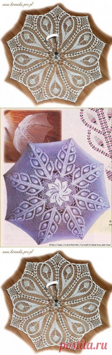 Вязаные зонтики - Для уюта в доме