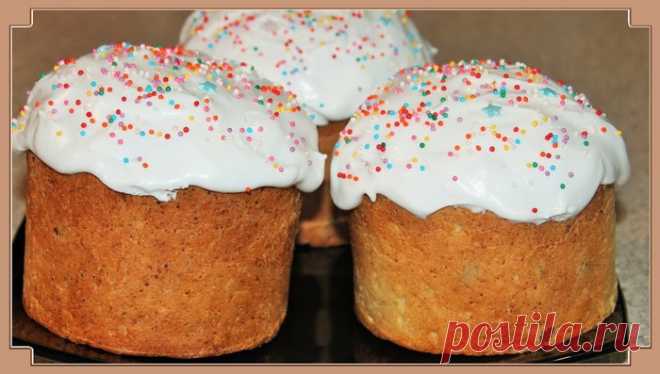 Как испечь очень вкусный Пасхальный кулич: Пошаговый рецепт!