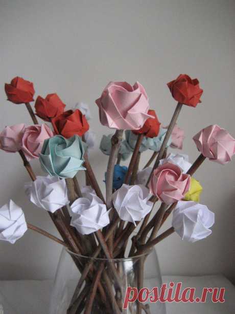 40 Origami Flowers You Can Do | Art and Design