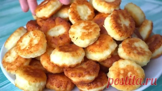 Творожные пышки на сковороде. Жарятся всего 2 минуты | Вкусно и полезно | Яндекс Дзен
