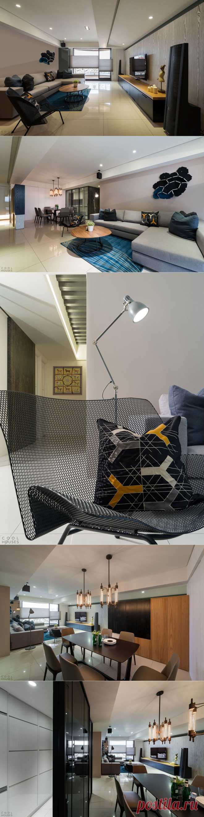 Стильная квартира по проекту архитектурной студии White Interior Design