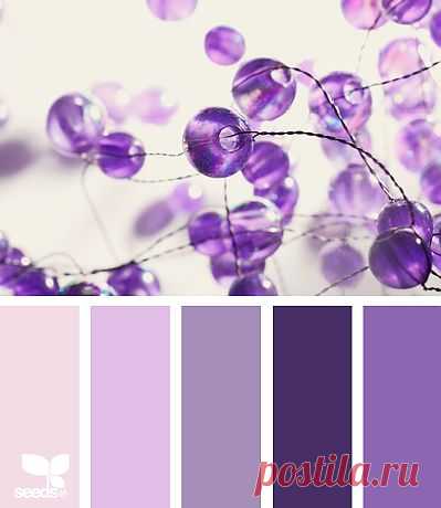 for all who ❤ color | beaded purple
