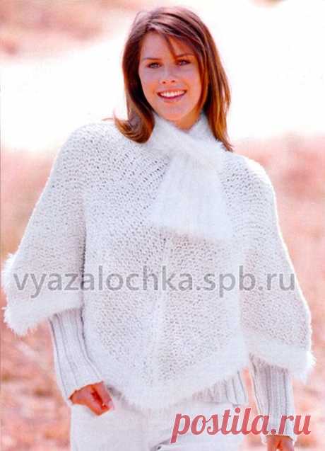 Шали и Пончо | ЕЛЕНА ВЯЗАЛОЧКА – Вязание Спицами и Крючком | Лушие Схемы и Модели Бесплатно
