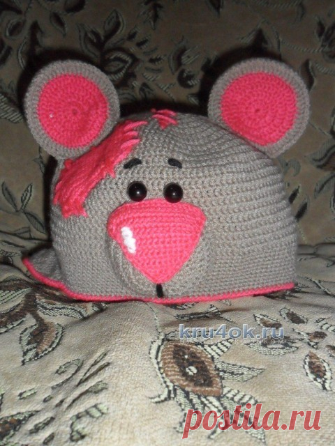 Детские шапочки крючком – работы Светланы - вязание крючком на kru4ok.ru