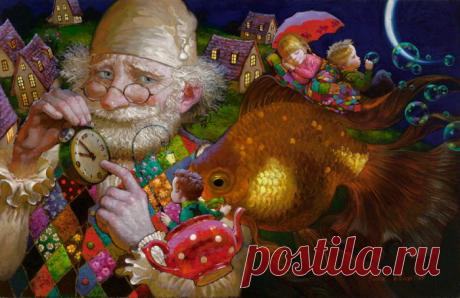 «Ожившие сказки»: философско-символические картины Виктора Низовцева