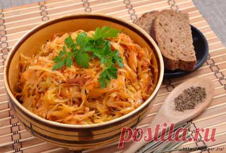 Никогда еще не пробовала такой вкусной тушеной капусты