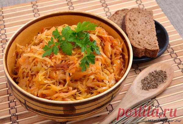 Никогда еще не пробовала такой вкусной тушеной капусты