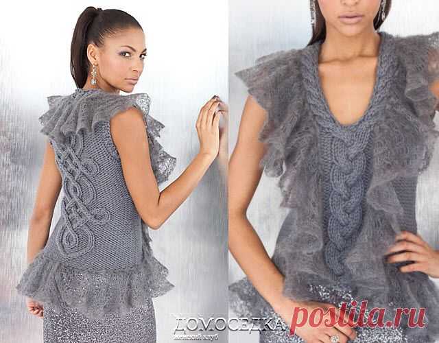 Связать жилет | ДОМОСЕДКА