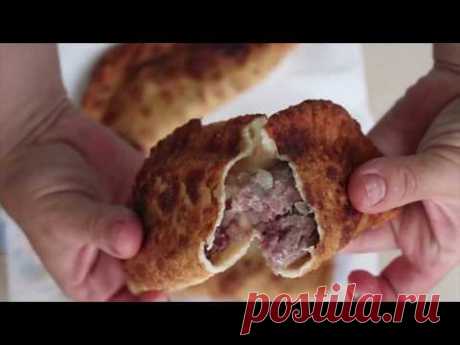 Очень вкусные домашние чебуреки/Рецепт чебуреков
