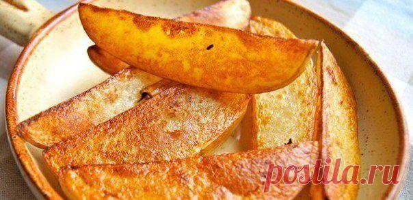 Картофель по-деревенски - легко, быстро, вкусно!.
