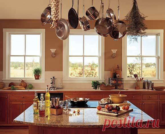 Кухни. Интерьер. Маленькая квартира