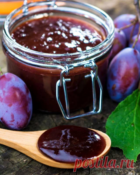 Сливовый джем без желатина и косточек