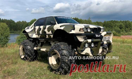 Самодельный вездеход на базе ГАЗ-66 с кузовом от BMW. Проект получил название “Валькирия”, давайте более подробно ознакомимся с конструкцией самоделки.