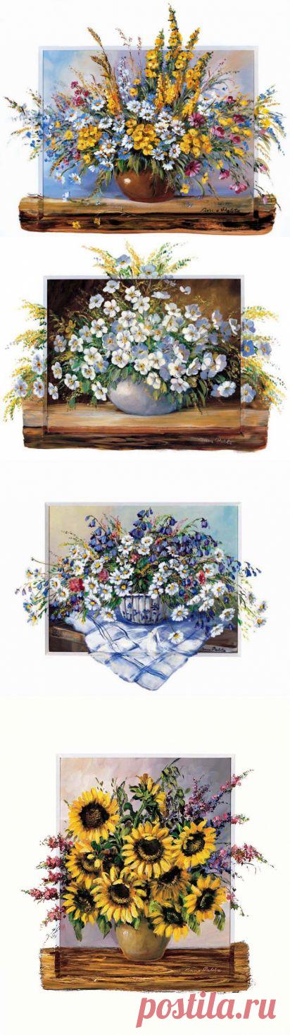 Художница Anna Paleta. / Декупаж / Картинки для декупажа
