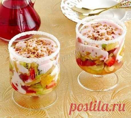 САЛАТ «ФРУКТОВЫЙ РАЙ»