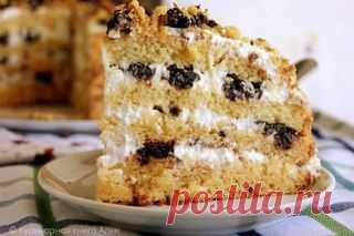 медовик на кефире