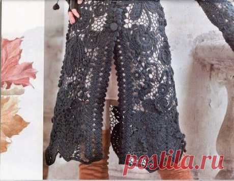 Irish crochet &amp;: Irish lace coat.
