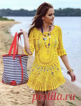 КРЮЧОК. КОЛЛЕКЦИЯ НАШИХ СХЕМ. – Катерина Визнюк добавил фотографию в альбом № 71. Для женщин: платья, сарафаны....