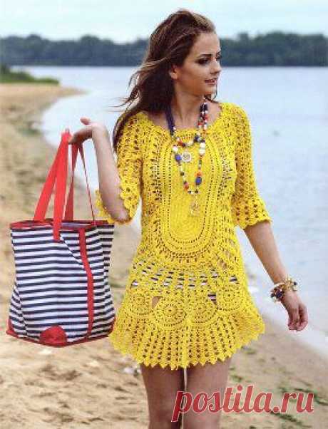 КРЮЧОК. КОЛЛЕКЦИЯ НАШИХ СХЕМ. – Катерина Визнюк добавил фотографию в альбом № 71. Для женщин: платья, сарафаны....