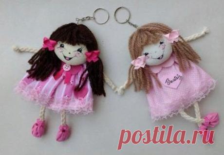 Брелки своими руками: «Куколки» | Креаликум
