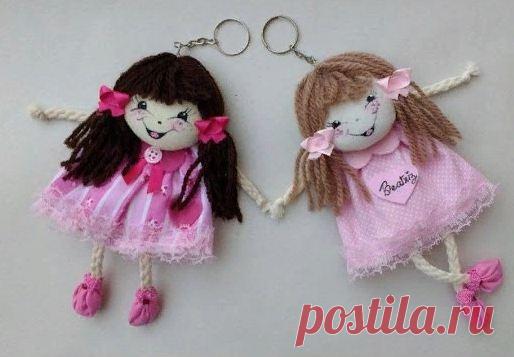Брелки своими руками: «Куколки» | Креаликум