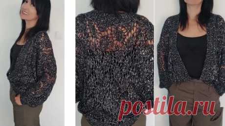 "Вязаный тренд, который превзошел все ожидания!" Кардиган „Опера“ от Brunello Cucinelli спицами | ШКОЛА РУКОДЕЛИЯ | Дзен