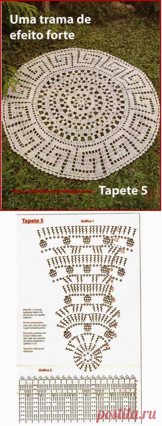 BIG artes - Blog: Tapetes com gráficos para enfeitar o Lar...