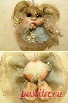 Интерьерные куклы.Скульптурно-текстильная