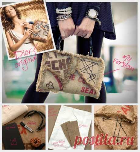 Модные сумки своими руками: выкройка и мастер класс по шитью необычной сумки