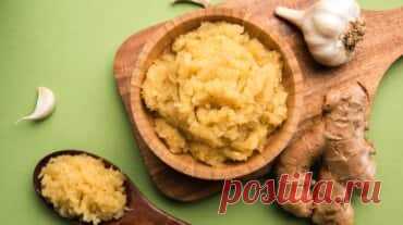 Имбирно-чесночная паста