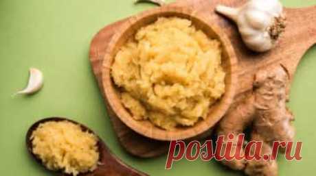 Имбирно-чесночная паста