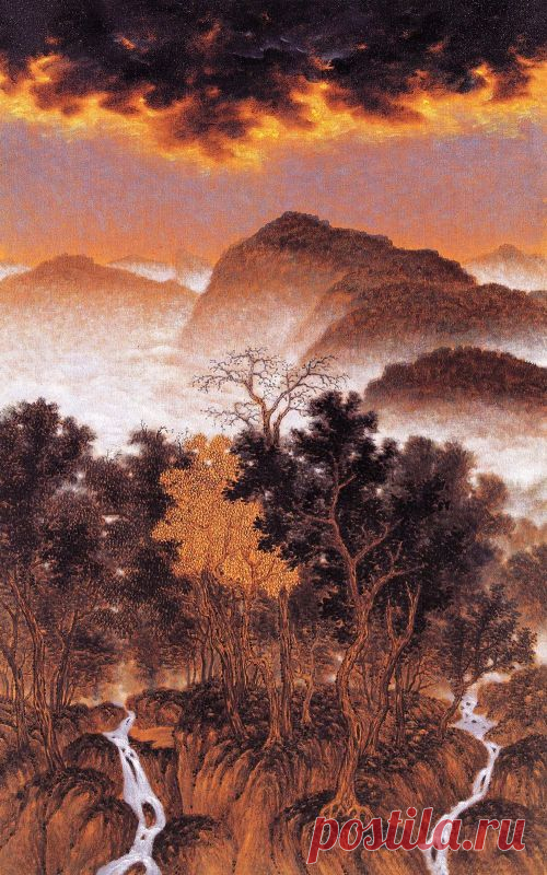 Китайские художники 20-го века (175 работ) » Картины, художники, фотографы на Nevsepic