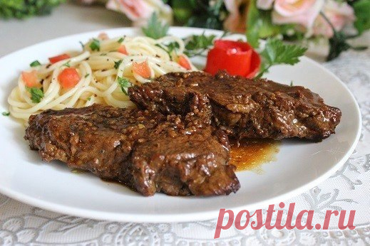 Острая говядина в красном вине
