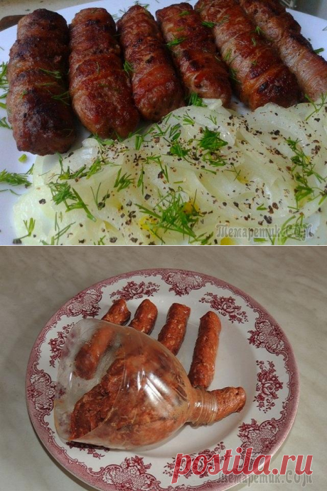 ЧЕВАПЧИЧИ В БЕКОНЕ ПО-СЕРБСКИ.