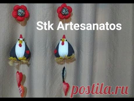 (7) GALINHA D'ANGOLA DE FUXICO - YouTube