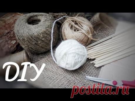 11-Идей из обычного и окрашенного джута/Идеи для подарков/11- Plain and Dyed Jute Ideas / Gift Ideas