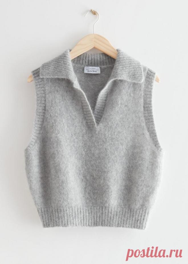 10 базовых безрукавок, которые так и хочется связать + обзор моих жилетов с бесплатными мастер-классами | Стильное вязание KNITMILO | Дзен