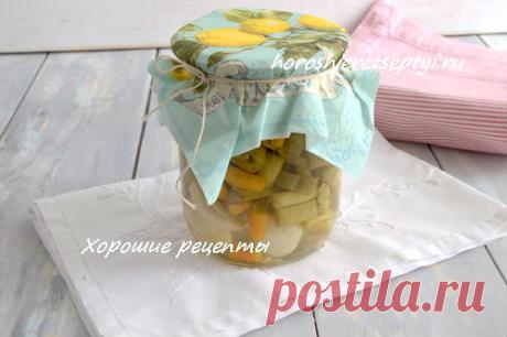 Стручковая фасоль на зиму рецепт