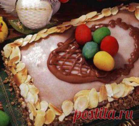 Простой пасхальный торт - простое приготовление праздничного вкусного десерта, замечательная выпечка, подробное описание приготовления