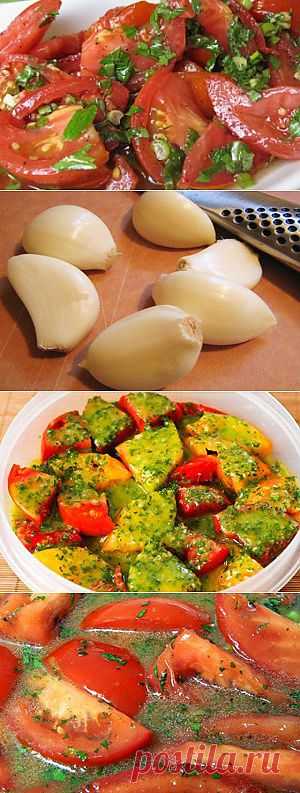 Помидоры по-корейски / Овощные закуски / TVCook: пошаговые рецепты c фото