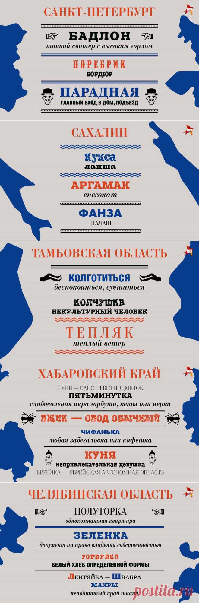 150 региональных словечек, которые введут в ступор москвичей // KP.RU