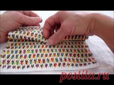 Crochet Interlocking Rows Tutorial