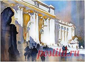 Акварели Томаса Шаллера