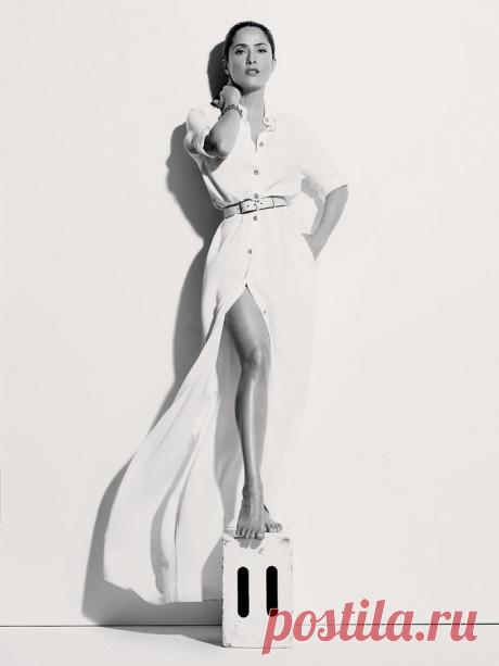 Сальма Хайек (Salma Hayek) в фотосессии Nico для журнала Madame Figaro (май 2015)