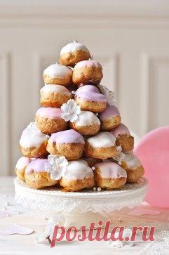 Идеальный рецепт заварное тесто. 
Профитроли, эклеры, шу - это все оно. Воздушное и невесомое, хрустящее или чуть мягкое, с разнообразными кремами, фруктами и ягодами или несладкой начинкой в качестве закусочной версии - в любом виде это штука совершенно замечательная. Как правильно его сделать, как отсадить, как испечь, сколько же все-таки взять яиц на стандартную порцию и как приручить его при выпечке, даже в самой казалось бы печальной духовке. Вот об этом мы сейчас и поговорим. 
Вам потреб