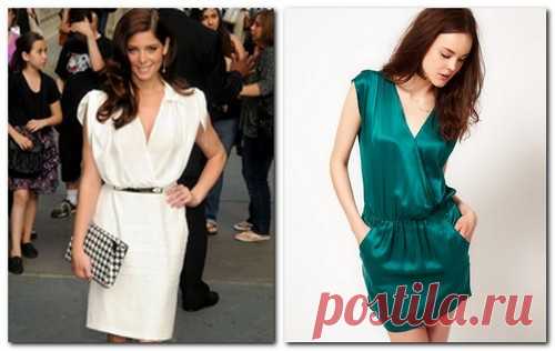 Выкройка платья с запахом | WomaNew.ru - выкройки, мастер-классы